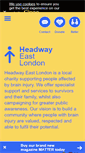 Mobile Screenshot of headwayeastlondon.org